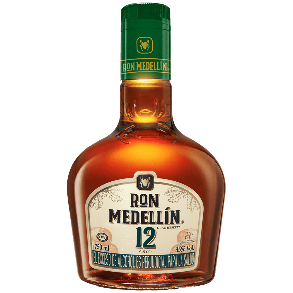RON MEDELLIN A EJO 12 A OS BOT FLA*750ML